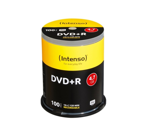 Intenso 4111156 blank DVD 4.7 GB DVD+R 100 pc(s)