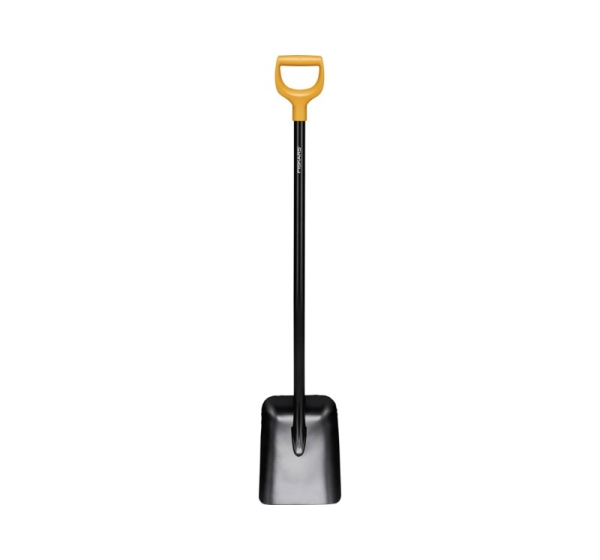 FISKARS SOLID METAL SHOVEL WITH D-SHAPED HANDLE