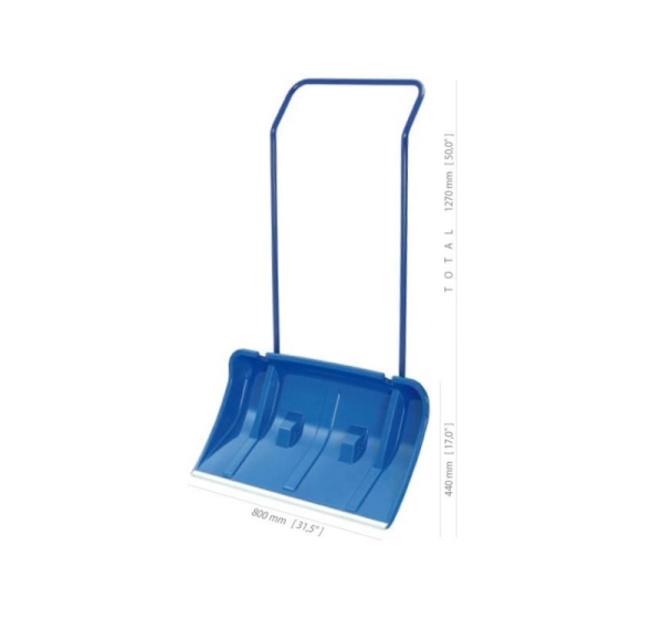 PP. DOUBLE SHOVEL ARCTIC BLUE 80cm