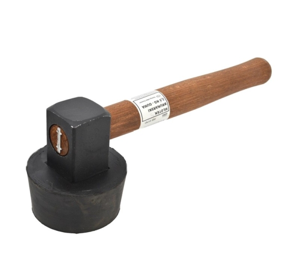 AWTOOLS PAVING HAMMER 2.5KG VULCANIZED RUBBER