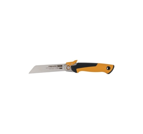 Fiskars Pro PowerTooth Pruning saw 15 cm Black, Silver, Yellow