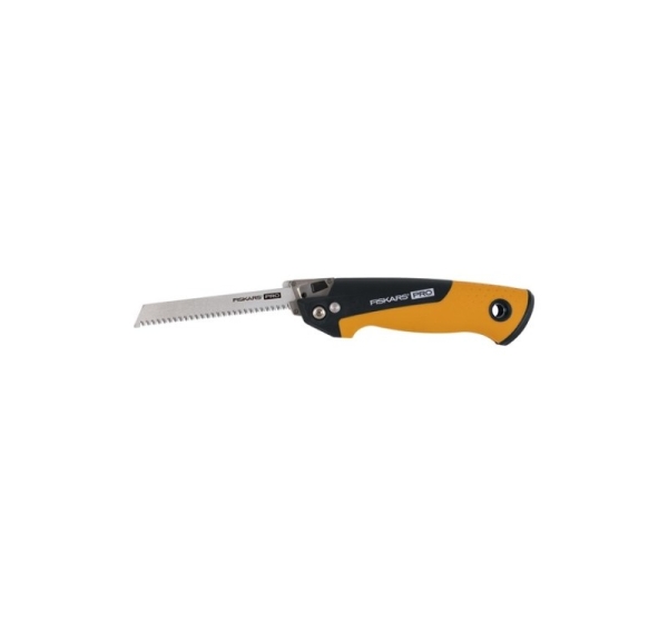 Fiskars 1062934 hand saw Pruning saw 15 cm Black, Silver, Yellow