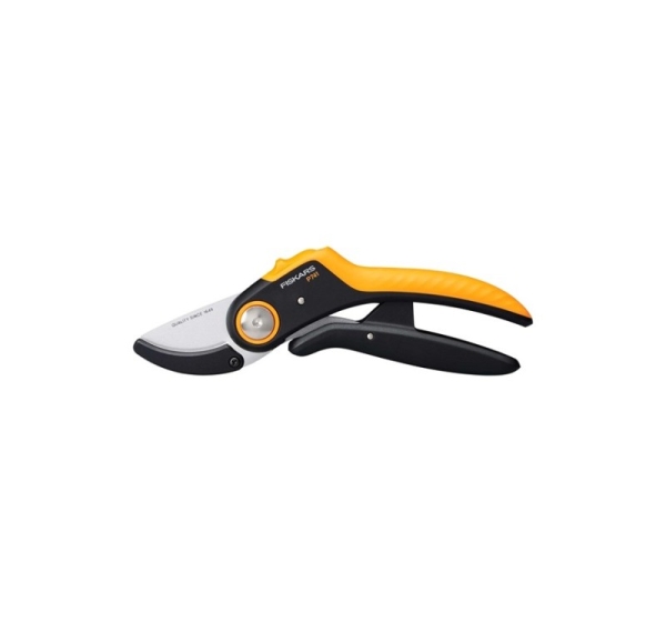 Fiskars Plus PowerLever pruning shears Anvil Black, Orange