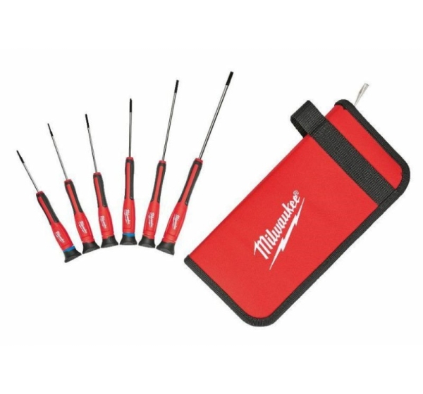 MILWAUKEE SCREWDRIVERS PREC. 6pcs.