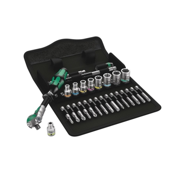 ZYLKOP socket wrench set 1/4'' 5-13 mm 16 pcs