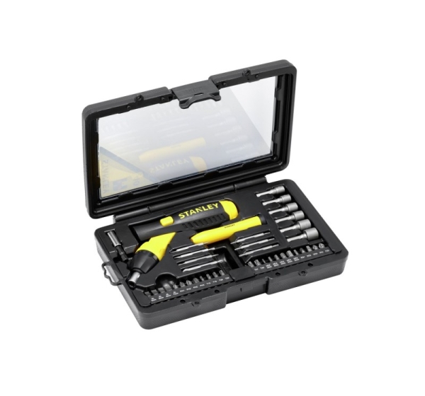 set of 38 pcs. ratchet screwdriver pistol handle