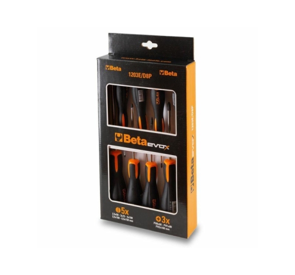 BETA screwdrivers set 8 pcs /1203E/D8P