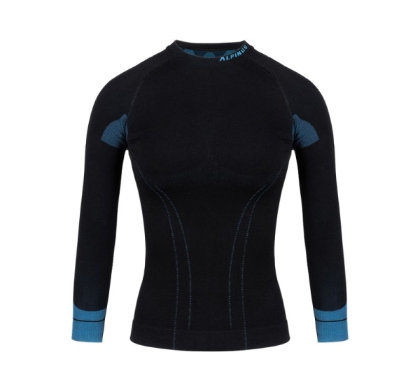 Alpinus Tactical Base Layer Women's Thermoactive Sweatshirt Black-Blue GT43210 L