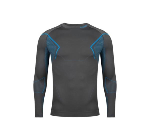 Men's thermoactive sweatshirt Alpinus Active Base Layer gray GT43860 S