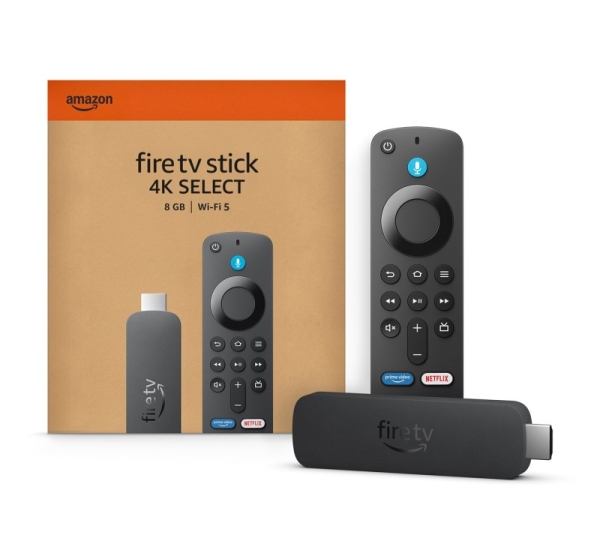 Amazon Fire TV Stick 4K Select 4K Ultra HD Fire OS Black