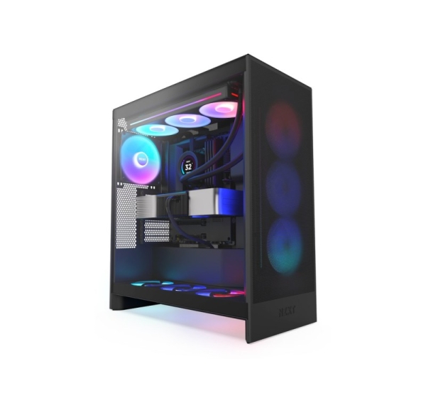 NZXT H7 Flow RGB Midi Tower Black