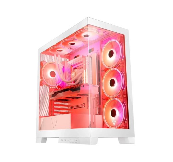 Modecom Volcano SPACE APEX ARGB MIDI Midi Tower White