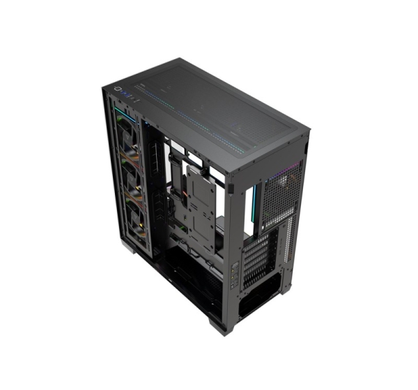 MODECOM VOLCANO STELLAR PLUS ARGB MIDI 8F BLACK