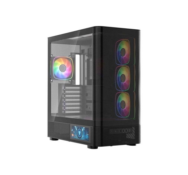 MODECOM Volcano Volcano AQ400 ARGB Midi Black