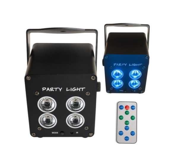 LIGHT4ME ACCU PAR 4x3W reflektor akumulatorowy 360