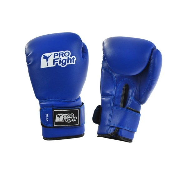Profight Boxing Gloves Dragon Leather Blue 10