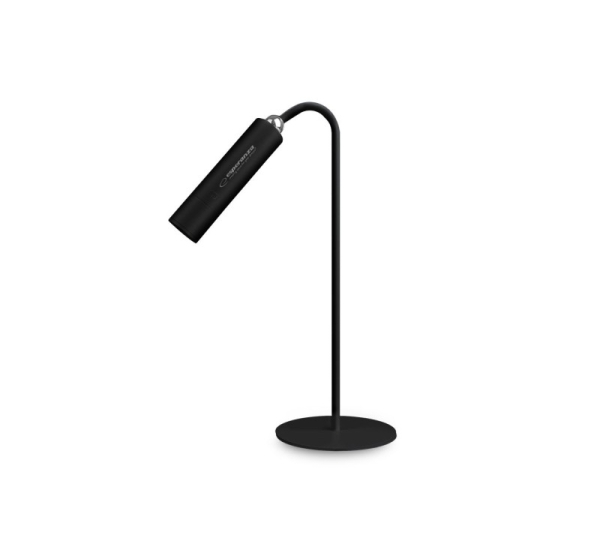 Esperanza ELD118K LED desk lamp 3in1 Black