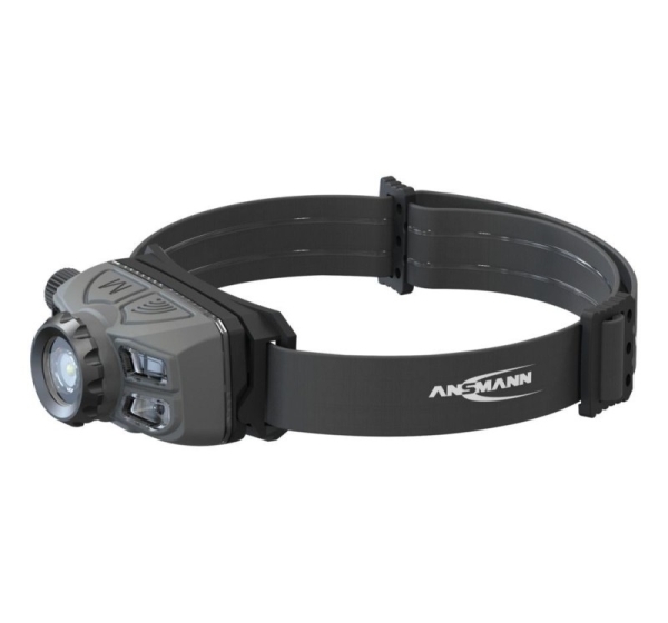 Ansmann HD450FRS Black, Grey Headband flashlight LED