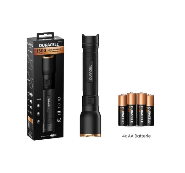 Duracell DF1500 Flashlight black