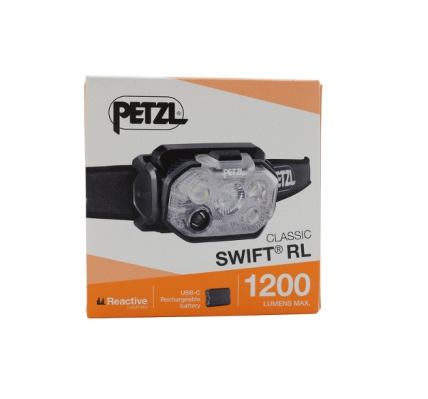Petzl E095BD00 Headlamp SWIFT? RL CLASSIC black