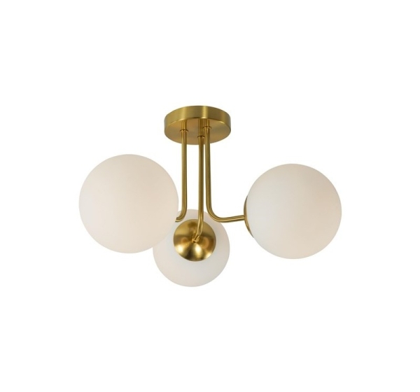 Ceiling light RAILE 3XE27 gold