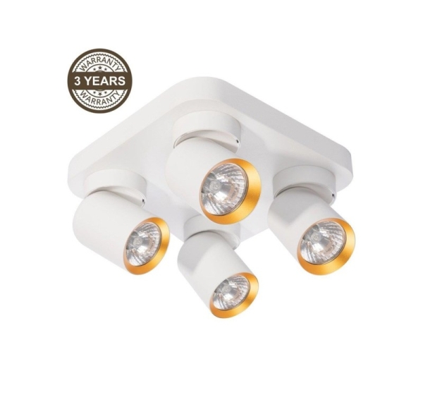 CEILING LIGHT TUNIS 4XGU10 ML9940 W/GOLD