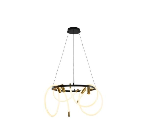 Pendant LED Light Tigris Coil 4000K Gold