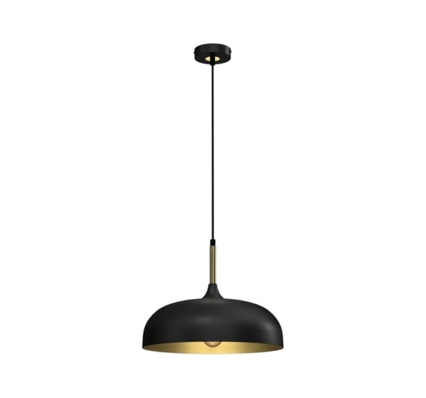 PENDANT LIGHT VOLOS E27 BLACK/GOLD