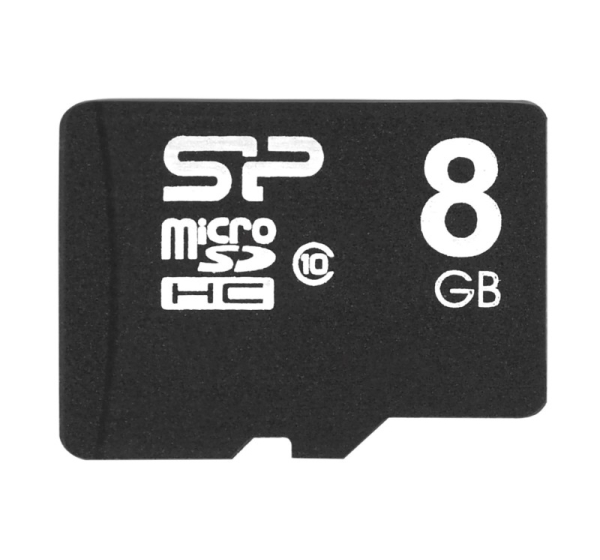 Silicon Power SP008GBSTH010V10SP memory card 8 GB MicroSDHC Class 10