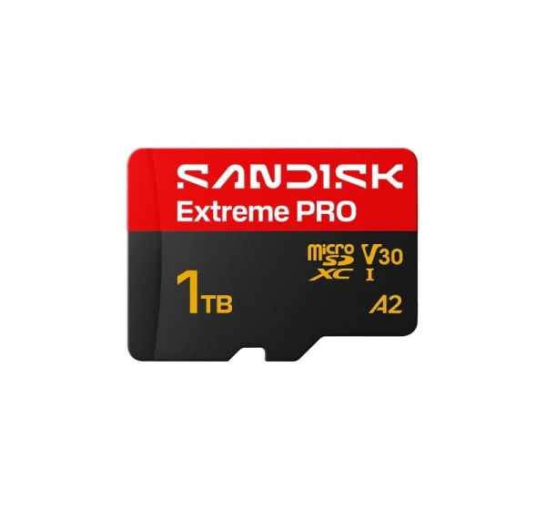 SanDisk Extreme Pro microSD UHS-I 1TB MicroSD 250MB/s (Read) / 170MB/s (Write)