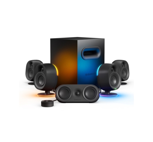 Steelseries Arena 9 speaker set PC/Laptop Black 5.1 channels 2-way Bluetooth