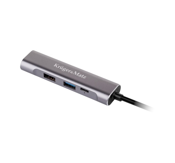Adapter (HUB) USB typu C na HDMI/USB3.0/USB2.0/C port