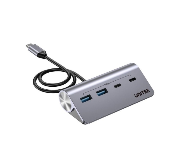 UNITEK H1337AGY01 interface hub USB 3.2 Gen 1 (3.1 Gen 1) Type-C 5000 Mbit/s Grey