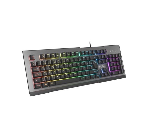 GENESIS Rhod 500 RGB keyboard Gaming USB QWERTY Spanish Black, Grey