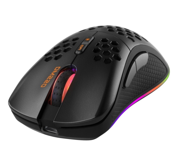 Deltaco Gaming GAM-120 mouse Right-hand RF Wireless + Bluetooth + USB Type-A Optical 4800 DPI