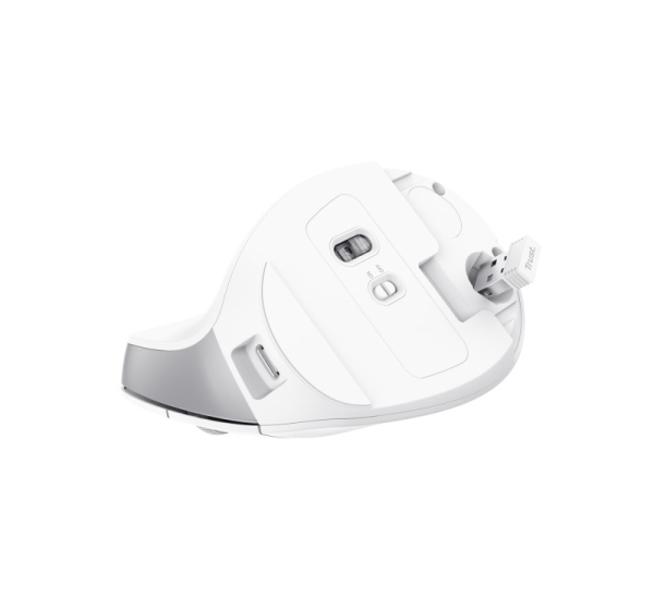 Trust Bayo II - Ergonomic Wireless Mouse (white)