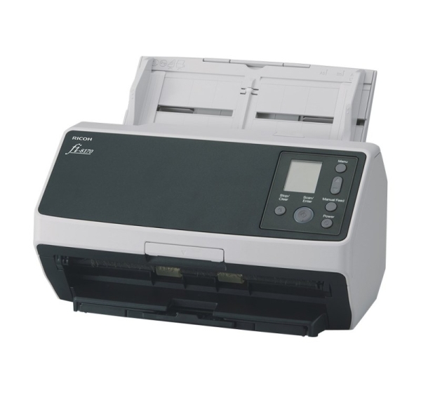 Ricoh fi-8170 ADF + Manual feed scanner 600 x 600 DPI A4 Black, Grey