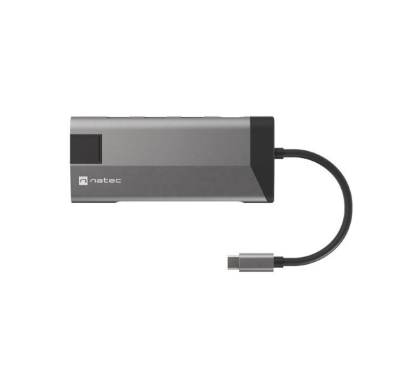 NATEC Fowler Plus USB Type-C Black, Grey
