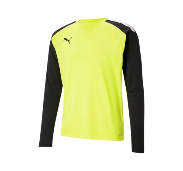 Puma teamPACER GK LS men's goalkeeper sweatshirt yellow-black 704933 42 XL