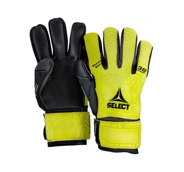 Select 38 Advance Goalkeeper Gloves Yellow-Black 17677 11