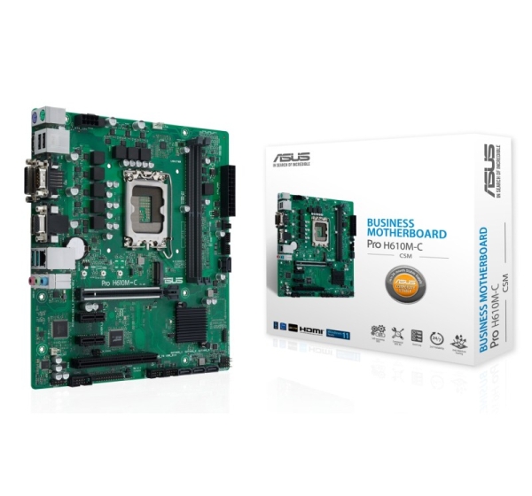 ASUS Pro H610M-C-CSM Intel H610 LGA 1700 micro ATX