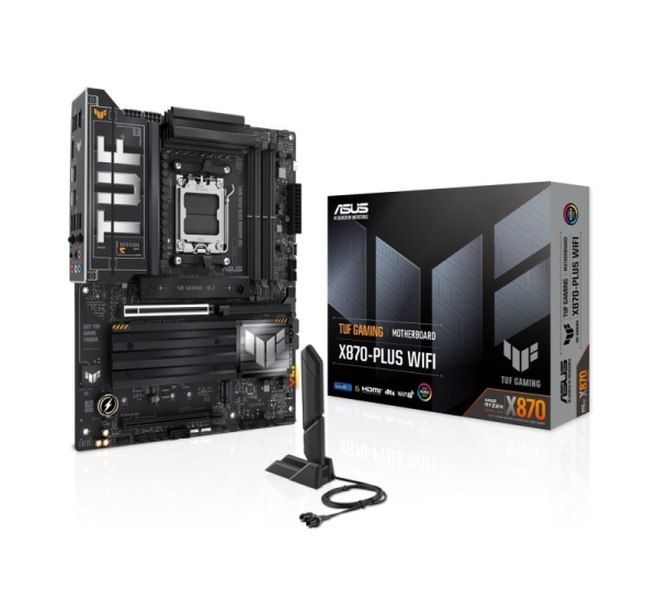 ASUS TUF GAMING X870-PLUS WIFI AMD X870 Socket AM5 ATX