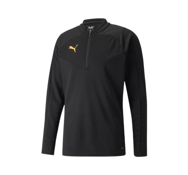 Men's sweat Puma individualFINAL 1/4 Zip black L