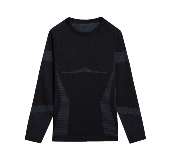 Women's thermoactive sweatshirt 4F F113 deep black 4FAW23USEAF113 20S M/L