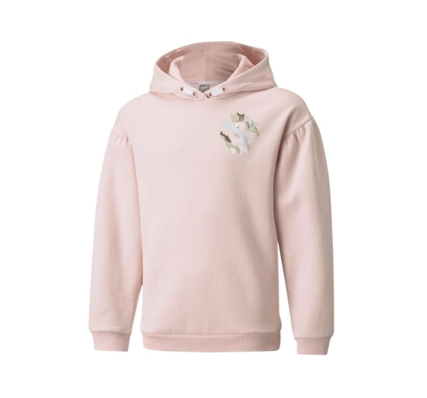 Puma Alpha Hoodie FL Sweatshirt Light Pink 589232 36 164cm