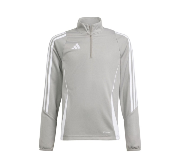 Sweatshirt for kids adidas Tiro 24 Training Top gray IR9363 128cm