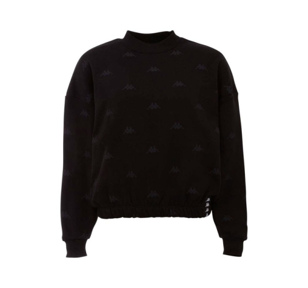 Kappa Ignara Women's Sweatshirt Black 309091 19-4006 M