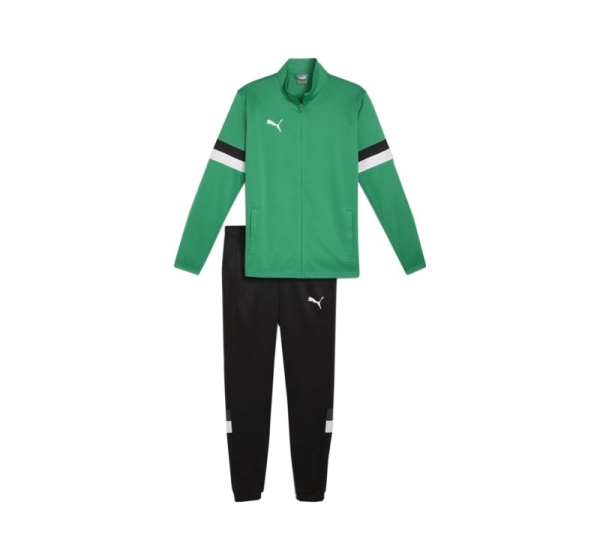 Dres męski Puma Team Rise zielono-czarny 658653 05 XL