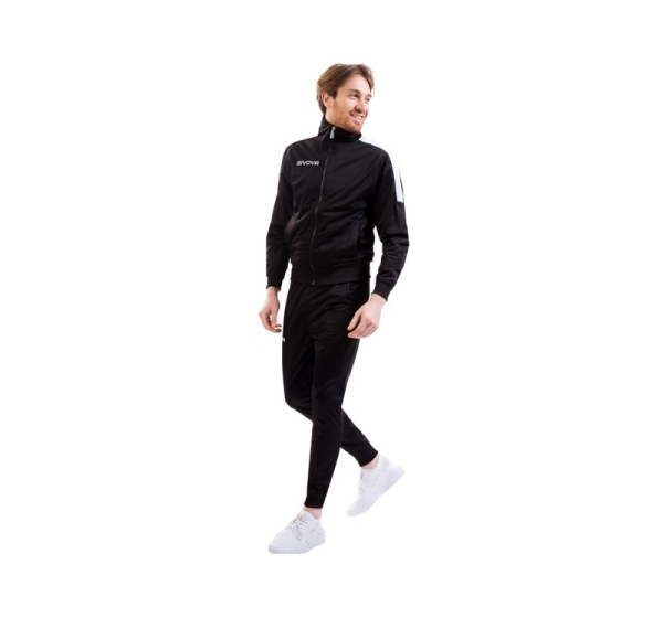 Dres Givova Tuta Revolution czarno-biały TR033 1003 S