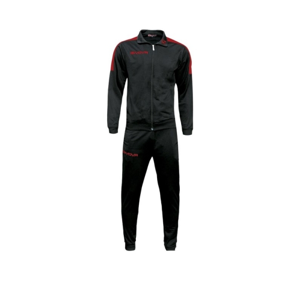 Dres Givova Tuta Revolution czarno-czerwony TR033 1012 L